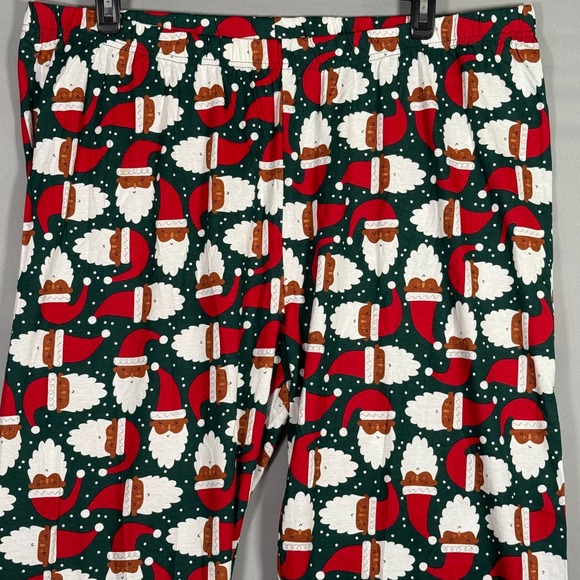 PJ Place Men's Santa‎ Xmas Lightweight Pajama Pants 2XL 42x29 Stretch Fun Comfy - Picture 2 of 6